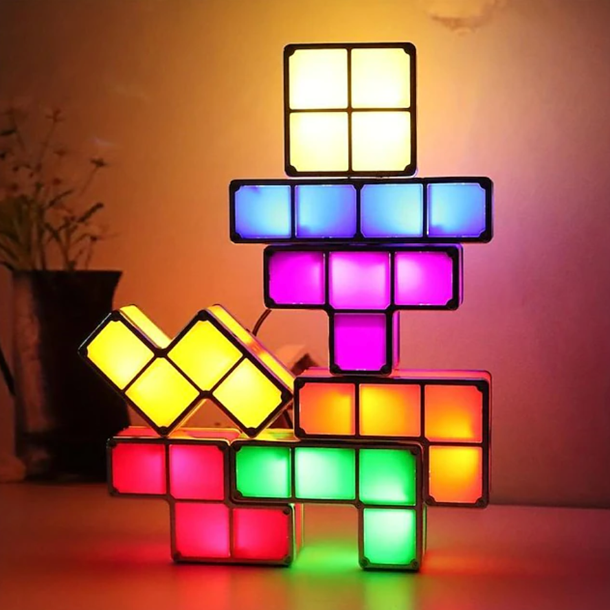 Tetris Night Lamp