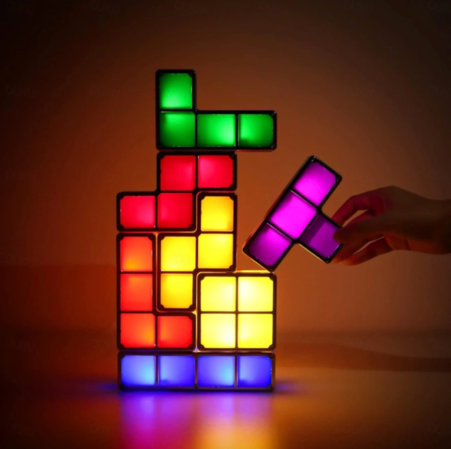 Tetris Night Lamp